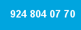 924 804 07 70